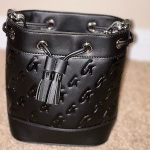 Glam-Aholic Lifestyle Black Mini Bucket Bag